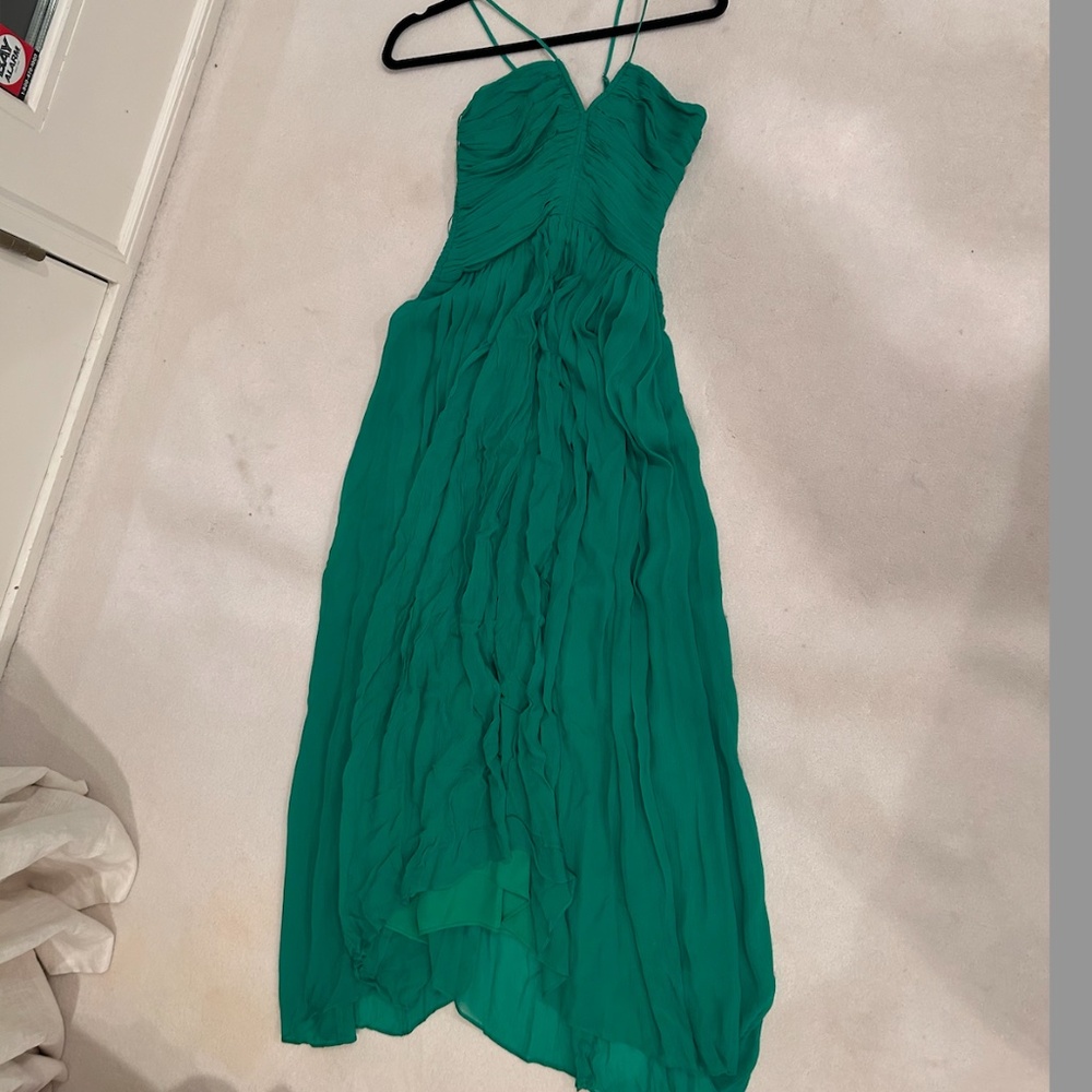 ALC midi green dress